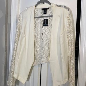 Ashley Stewart Lace Cardigan